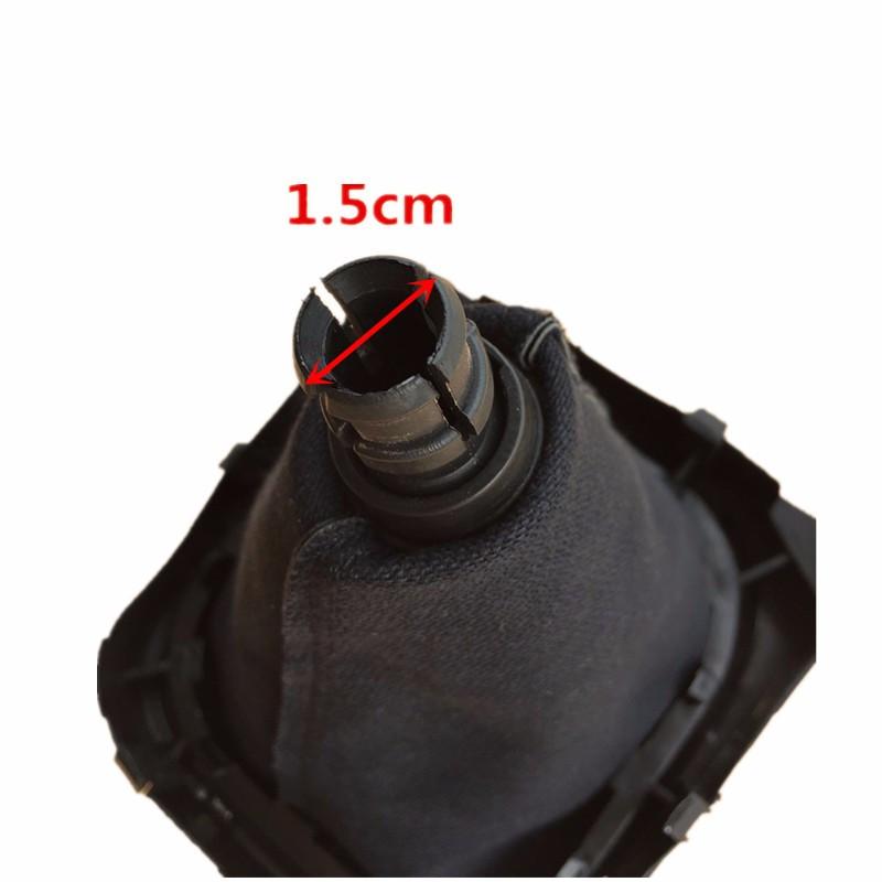 Pommeau de levier de vitesse 5/6 vitesses Soufflet Collier de soufflet Pour VW Golf 6 MK6 R20 Golf 5 A5 MK5 GTI GTD Jetta R32 A6 2004 2005 2007 2008-2014