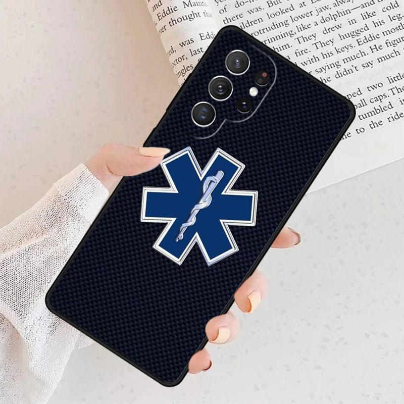 Star Of Life Phone Case For Samsung Galaxy S25 S23 S30 S8 S21 S20 FE S24 S22 Note 10 20 S8 Plus lite Ultra