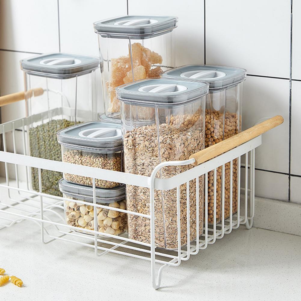 Versiegelte Box Versiegelte Aufbewahrungsbox Versiegelte Frischebox mit Deckel Staubdicht Transparent für Frische Lebensmittelaufbewahrungsbehälter