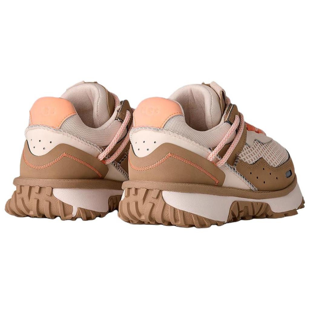 UGG Retrofi Cow Split Leather Round Toe Versatile Low Top Casual Shoes Women sneaker Brown 1175118-SRPF