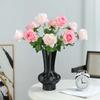 5Pcs/lot Moisturizing Rose Real Touch Artificial Flowers Wedding Decor Realistic Roses Flowers Home Room Decoration Party Floral