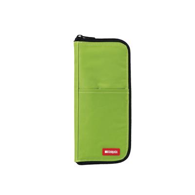 LIHIT LAB Flat Pen Case Light Green A7652-6 - Compact, Stylish Stationery Organizer