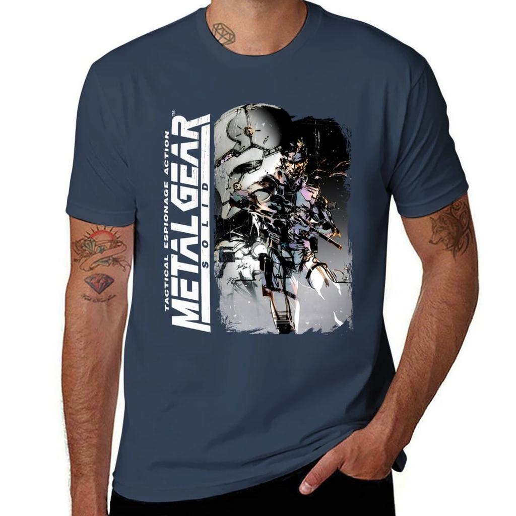 Snake Metal Gear Black Tshirt Uv Sun Protection Tee Shirt Tshirt