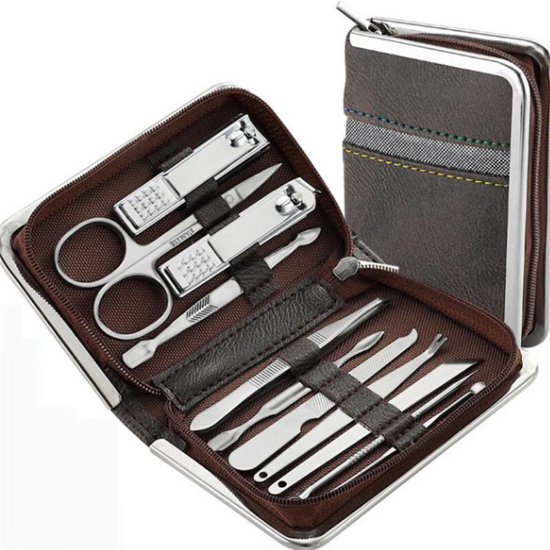 

Jingzhixiao Профессиональный набор для стрижки и ухода за ногтями Large Tool Set