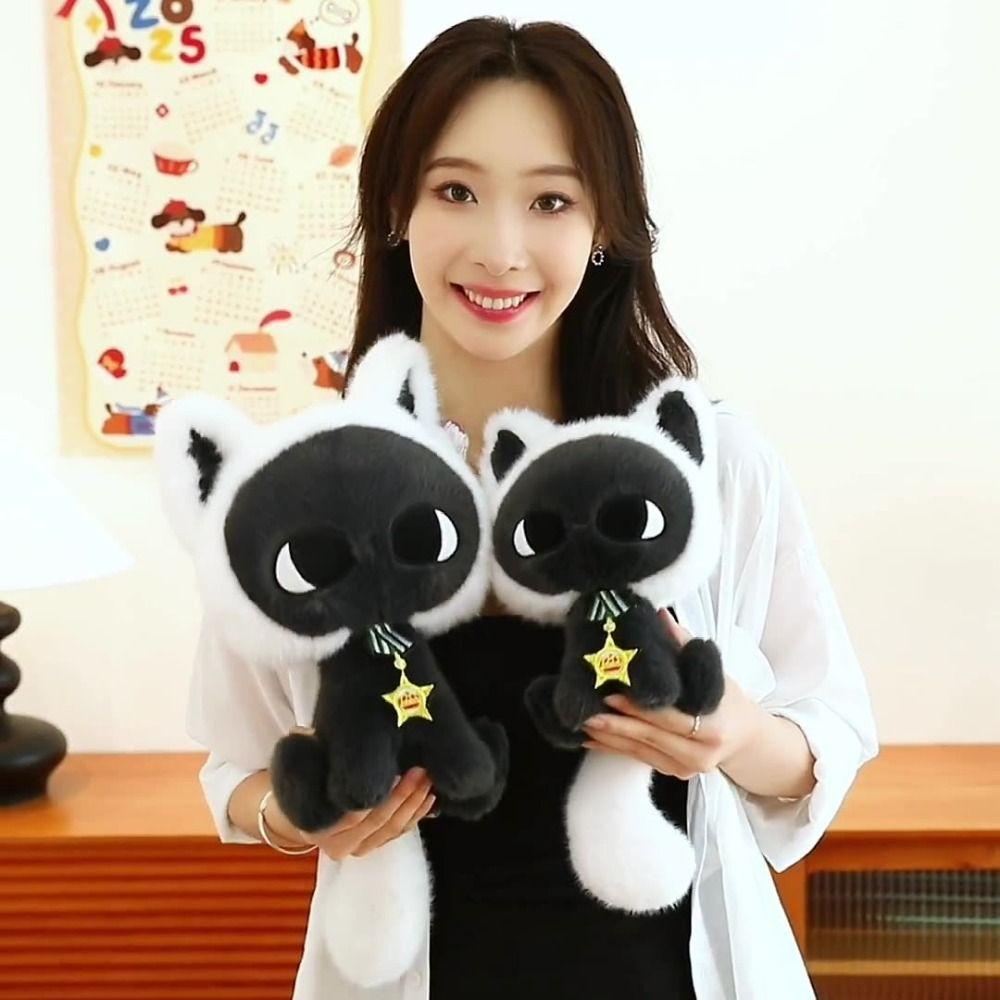 Soft Cat Stuffed Toys Star Cat Plush Doll Sofa Pillow Cat Plush Toy  Birthday Christmas