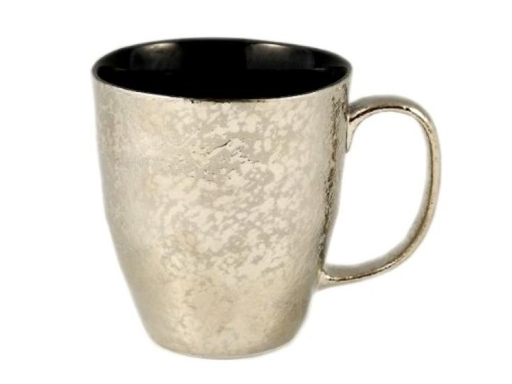 Arita ware Yagenji kiln Platinum dark glaze Pair mug 18639 dark/Gold