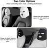Funny Internet Celebrity Car Seat Headrest Cover Mask with Personality Hat for Special Car Decor.