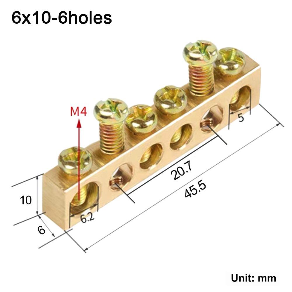 Multi-specification Wire Connector With Hole Screw Terminal Block  Electrical