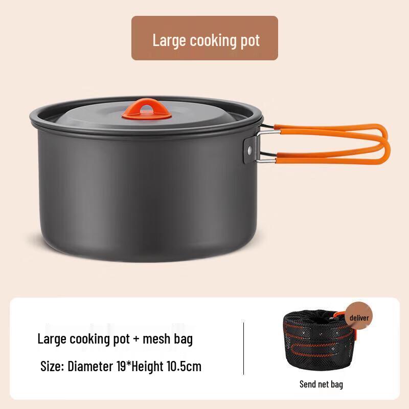 JingJingRS Outdoor Camping Portable Hanging Pot