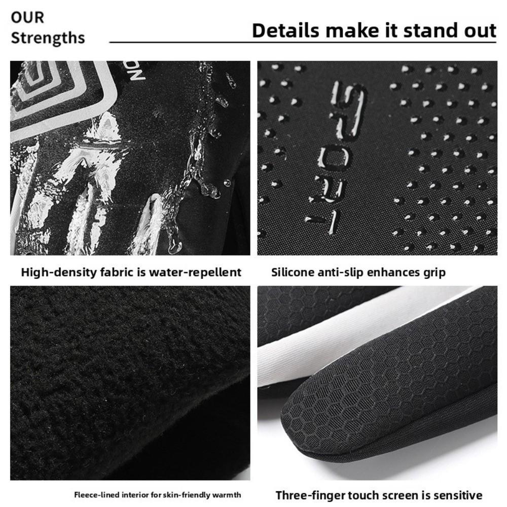 Anti Slip Touch Screen Gloves Waterproof Warm Gloves New Winter Bicycle Gloves  Autumn Winter