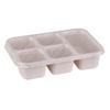 Lunch Box with Lid Five-Compartment Design Convenient Healthy Odorless Food Storage Containers for Snacks And Fruits