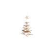 Star Multilayer Christmas Tree Pendant Wooden Christmas Tree Ornaments  New Year