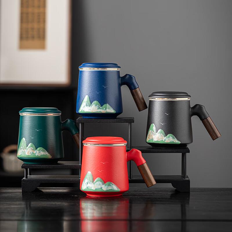 Hongyu Hand-Painted Office Tea Cup