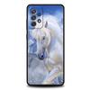 Horse Animal Silicone Case For Samsung Galaxy A32 A52 A13 A22 A72 A51 A71 A41 A11 A31 A21S 5G Luxury Phone Cover Shell Funda Bag