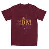 DM Dice Master Guide DnD Merch Shirt for Unisex Women Dungeon Dragon Game Amazing Cotton Printed Tee