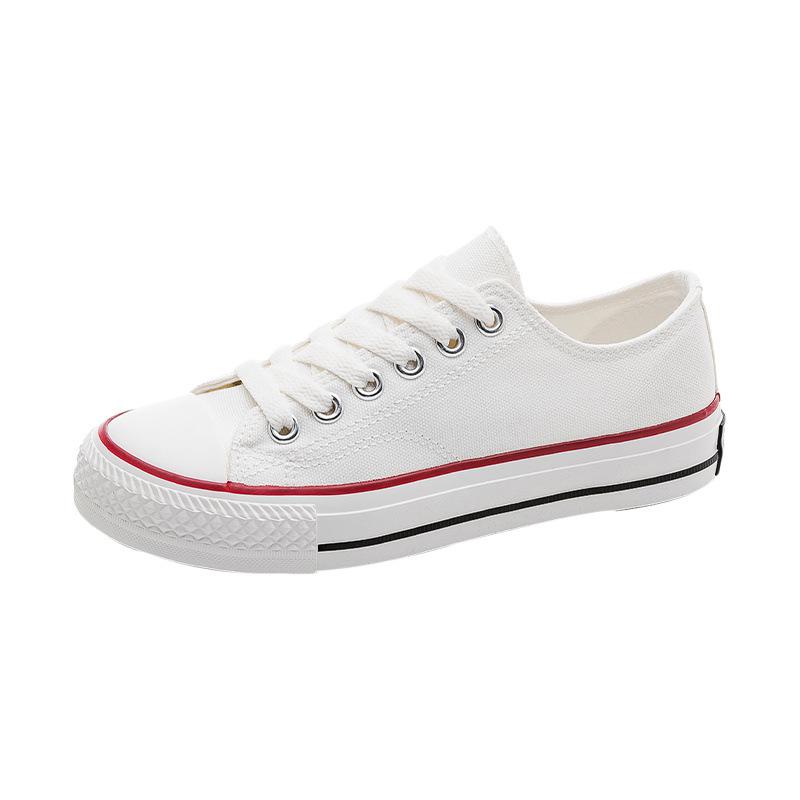 Spring Flat-soled New Canvas Shoes, Soft Soles Are Not Tired, Cloth Shoes, Sneakers