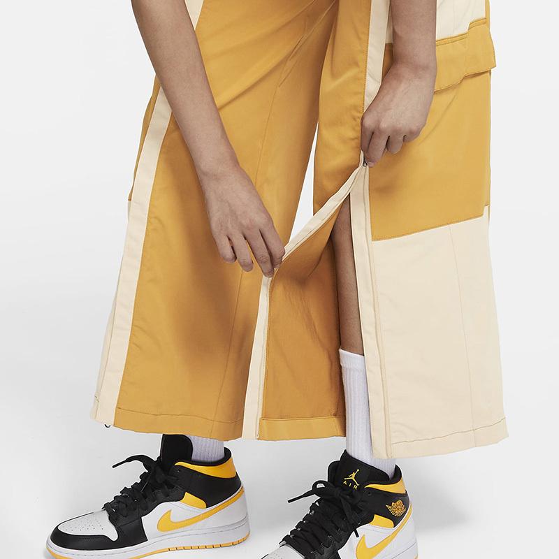 Jordan 23 Engineered Chicago Color Block High Waist Jumpsuit Women Jumpsuit DQ4543-712