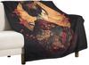 GUOYU Blanket Japanese Bedding Fleece BlanketRetro Beautiful Flower Japan Geisha Cherry Blossoms Flannel Soft Warm Microplush Lightweight