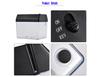 Mini Portable USB Paper Shredder Cutter Strip Cut A6 Folded A4 Cutting Machine Tool with Letter Opener Wastebasket for Office Home School Desktop