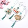 Flower Embroidery Dragon Boat Festival Sachet Bag Retro Hanging Sachet Pendant  Home Decor