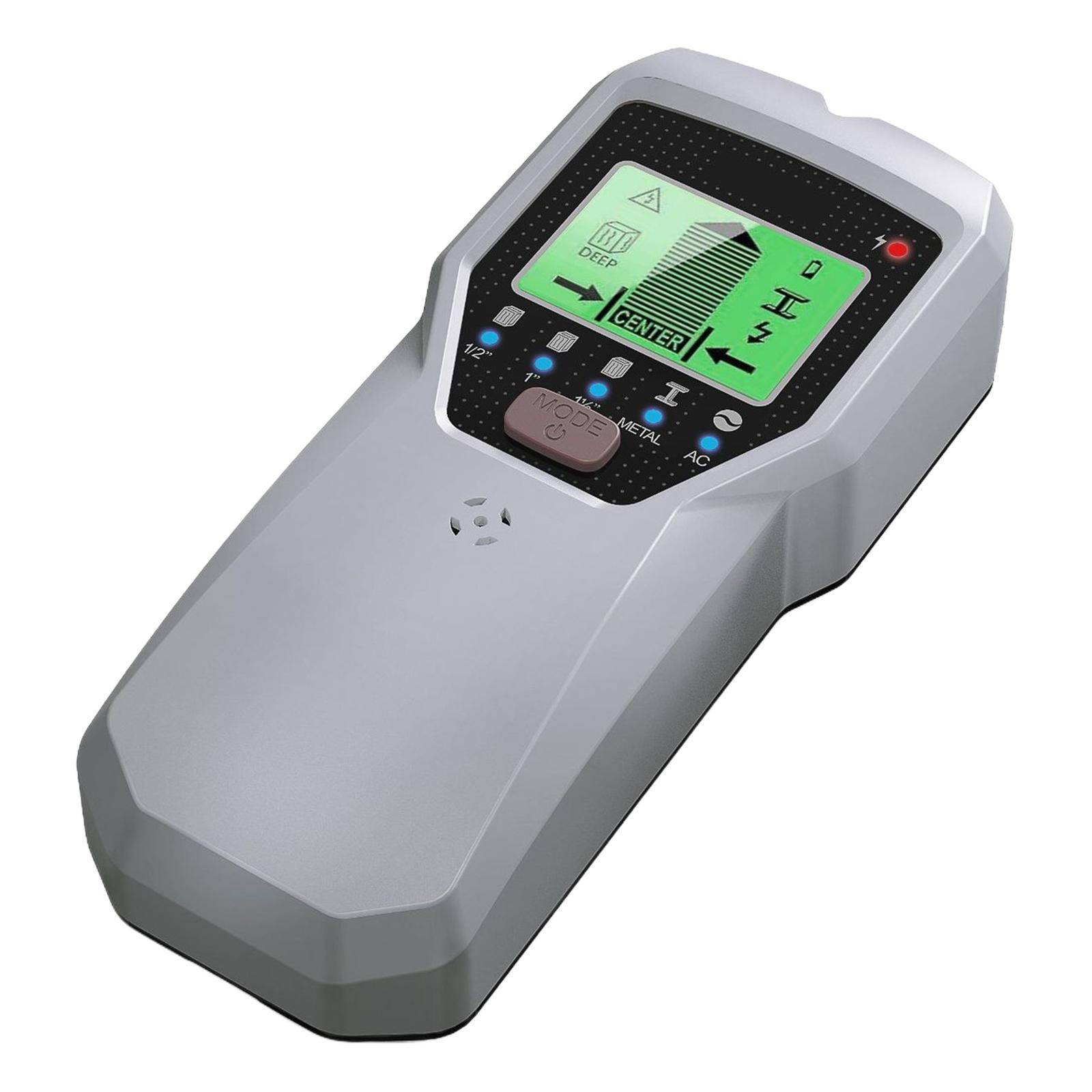 

Metal Detection Instrument Battery Powered Wall Metal Measuring Tool Multi-Purpose Post Measuring Instrument for Wood Drywall срібний