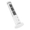 Bladeless Tower Fan Portable USB Desk Fan with Light for Home Bedroom  