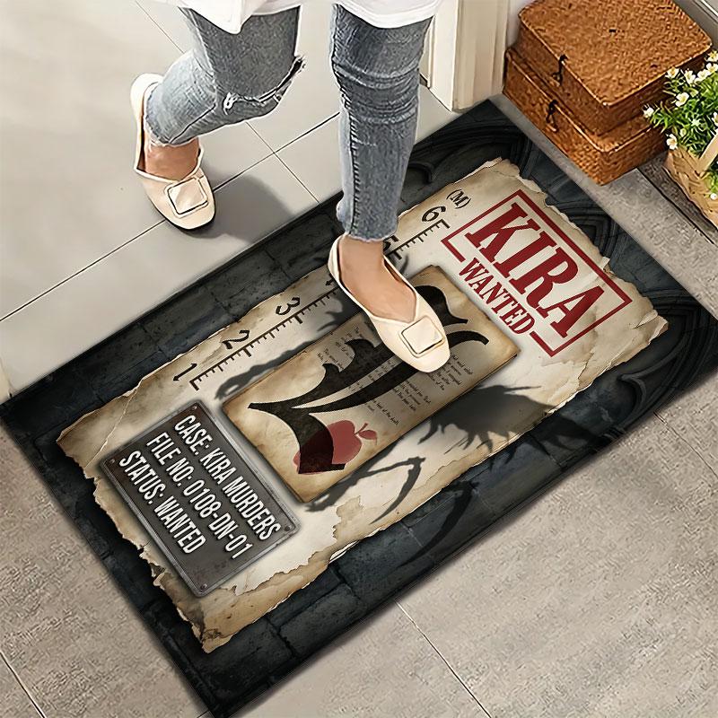 Death Note Carpet Rug For Living Room Bedroom Home Sofa Decoration Kids Play Nonslip Floor Mat