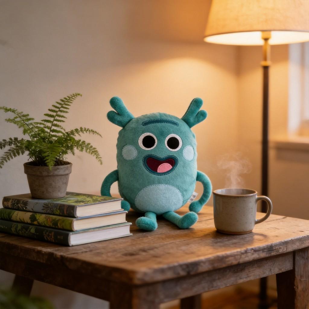 Grumble Bumble Nums Peluche Animale Con Cristallo Imbottitura Morbida Per Bambini E Collezionisti