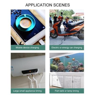 125V Timer Switch US Standard Time Control Plug Reliable Power Outlet  Kitchen Use