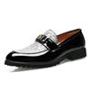New Designer Men Pointed Toe Patchwork Slip On Gentleman Wedding Homecoming Dress Shoes Flats Casual Loafer Zapatos Hombre