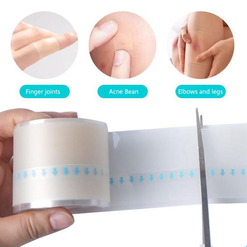 1 role hydrokoloidních náplastí pro efektivní péči o rány, extra tenké, měkké, voděodolné, samolepicí krycí pásky na jizvy