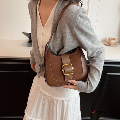 Premium Retro Versatile Underarm Bag Women's New French Niche Shoulder Bag Internet Celebrity Simple Out Messenger
