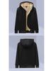 Men's Warm Lamb Fleece Hoodie - Thickened Casual Cotton Sweatshirt for Autumn and Winter
