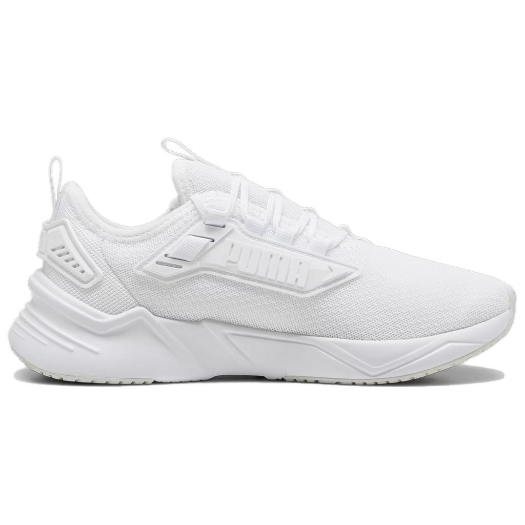 Puma Retaliate 3 Comfortable Versatile Non-Slip Durable Low-Top Casual Running Shoes Unisex Sneaker White 379478-21