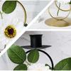 Simulation Flower Aromatherapy Gift Candlestick Living Room Entrance TV Cabinet Tabletop Decoration