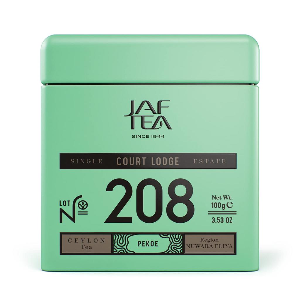 JAF TEA Ceylon Family JAFTEA Single Estate Tea from Court Lodge Tea Estate, Nuwara Eliya, 100g