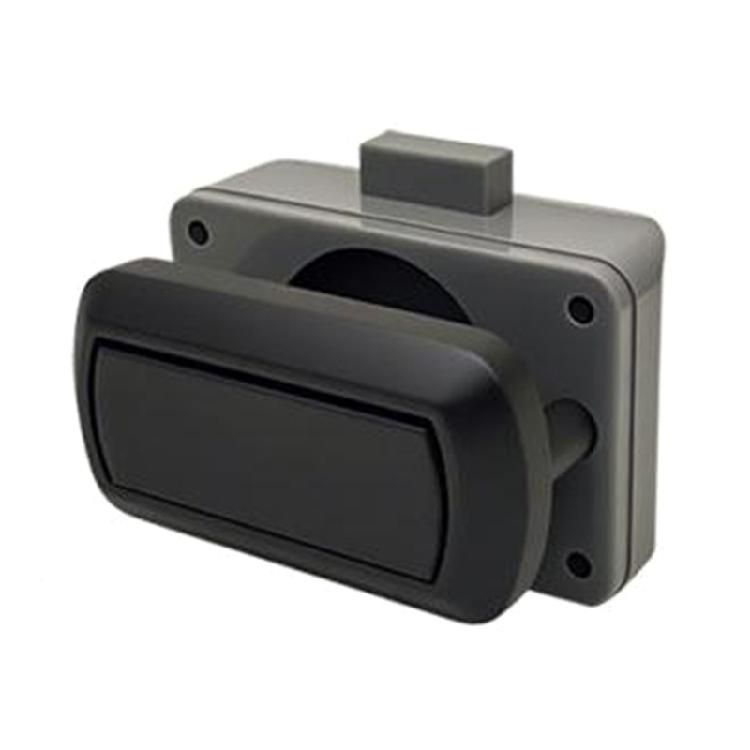 Push Lock Versatile & User Friendly Button Mechanism Push Button Lock Furniture Safety Lock for Trailer & Household Use чёрный