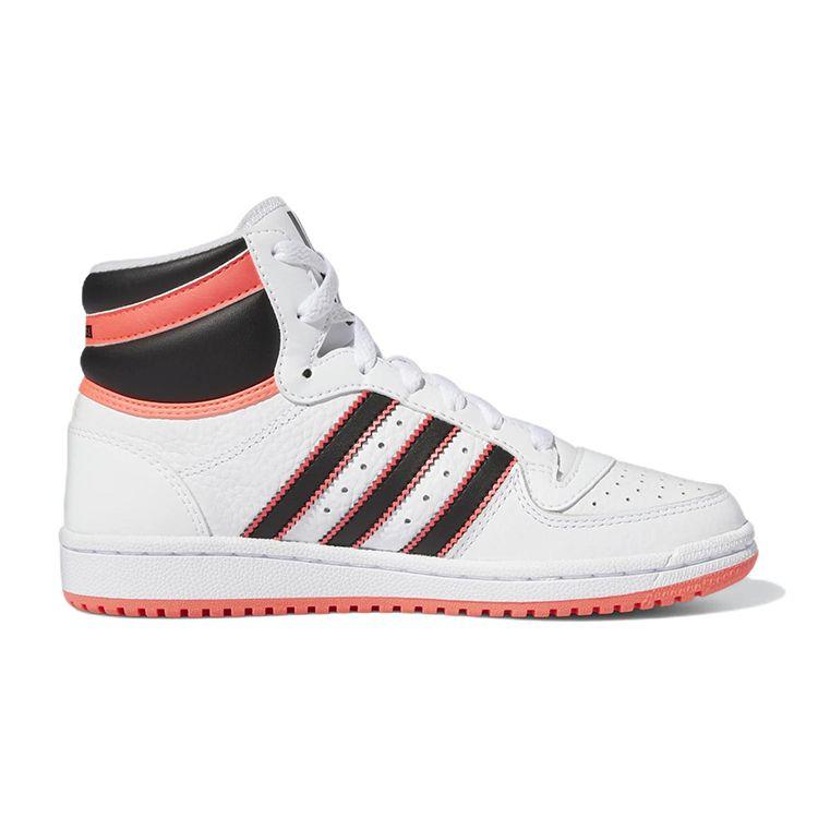 Adidas Top Dez RB J White Turbo Tênis Infantil Branco-Nuvem Preto-Essencial HR1415