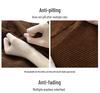 2024 Spring/Summer Retro Corduroy High-Waisted A-Line Midi Mini Hip Wrap Skirt for Women