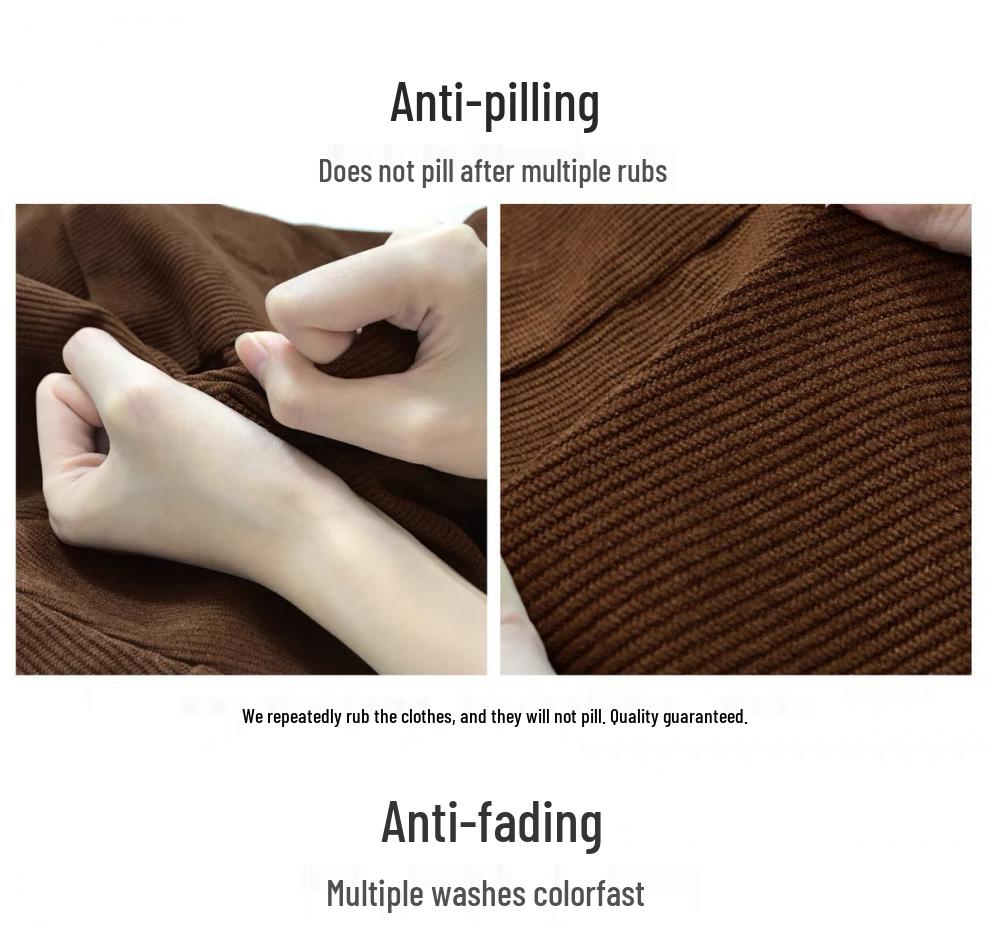 2024 Spring/Summer Retro Corduroy High-Waisted A-Line Midi Mini Hip Wrap Skirt for Women