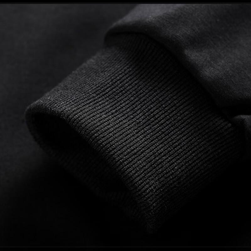 Romon Men's Contrast Patchwork Casual Sweatshirt