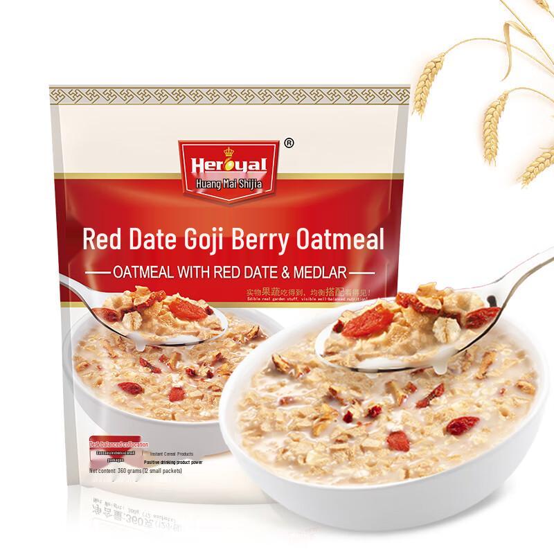 Huang Mai Shi Jia Red Date & Goji Oat Cereal