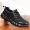 Fashion Men's Shoes 2025Summer Breathable Mesh Shoes New Comfort Walking Flats Men Casual Sneakers Classic Slip on Loafers Driving Shoes
