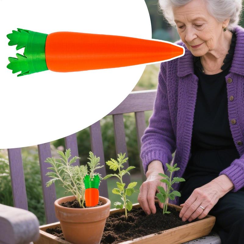 Plant Watering Spikes Carrot Shape Vacation Plant Waterer Garden Accessories For Kitchen Flowerpot Veggie Pots Tree Flower