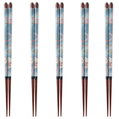 Happy Set of Made In PID5408 J-kitchens Chopsticks, 5, Material Wood, Chopsticks, Japan,