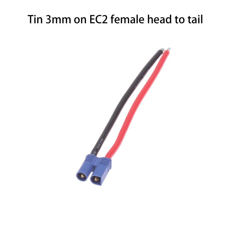Ec2/3/5/8 Male/Female Plug Jack Wire Connector Battery Connector For Car Rc Battery Toys Charging Adapter Diy Lipo Battery Parts