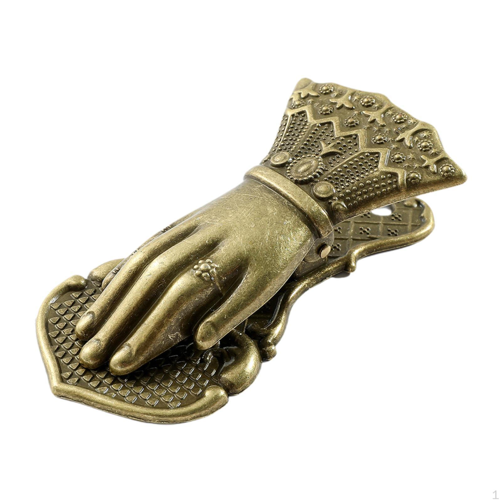 

Clip, Hand-Shaped Decorative Book Notebook Holder, Metal Retro Style, for Gift, Home бронзовый