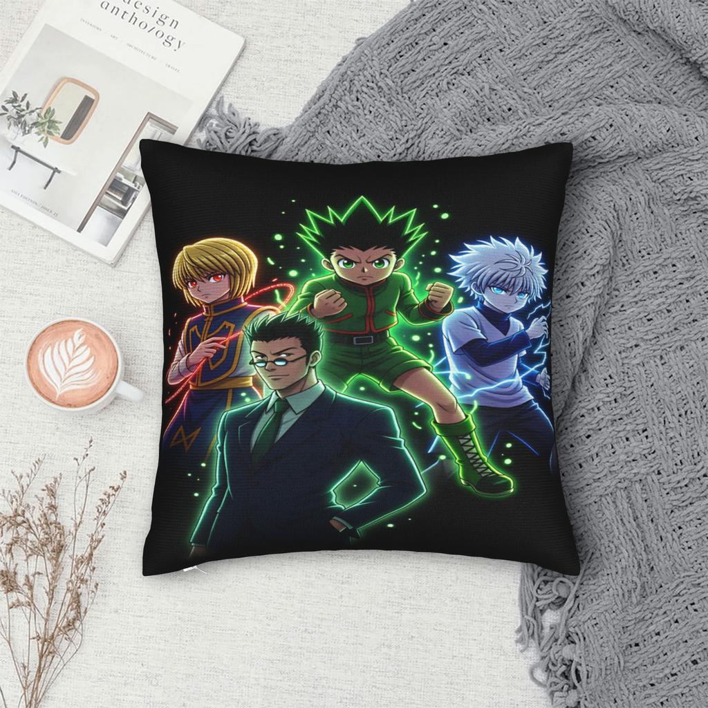 G-Gon K-Killua Pillow Cover Comfy Cushion Cover Vintage Pillow Case For Living Room Chair