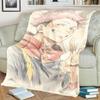 Jujutsu Kaisen Warm Flannel Blanket for Bedrooms, Sofas, Beds, Chairs, Picnics, Travel and Home