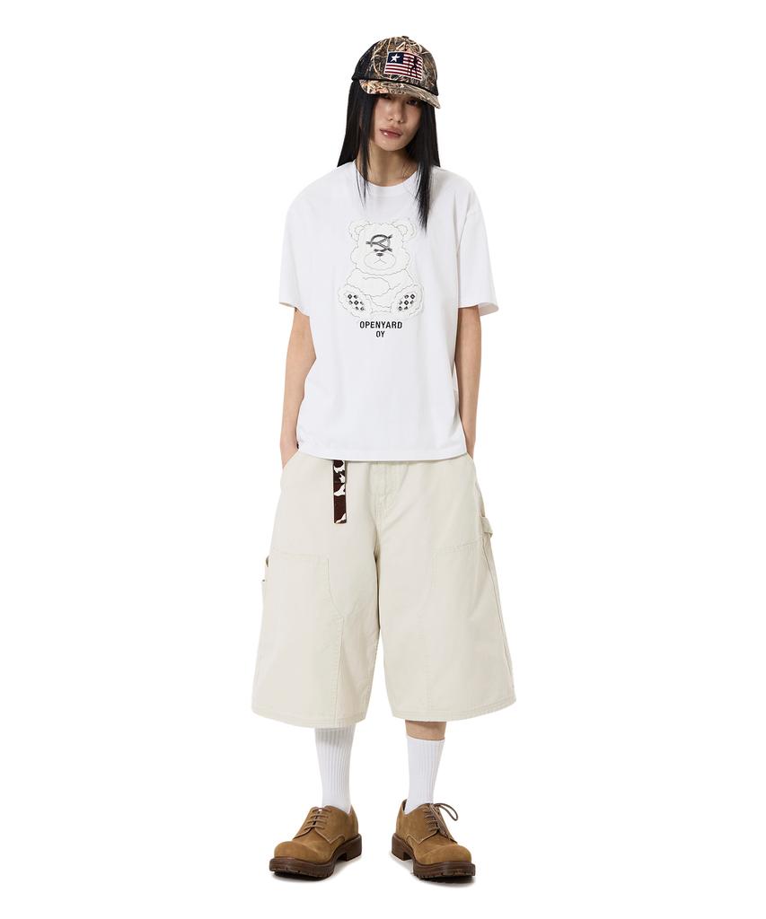 Opeunyadeu(Owai) Patch Dolly Tee - White